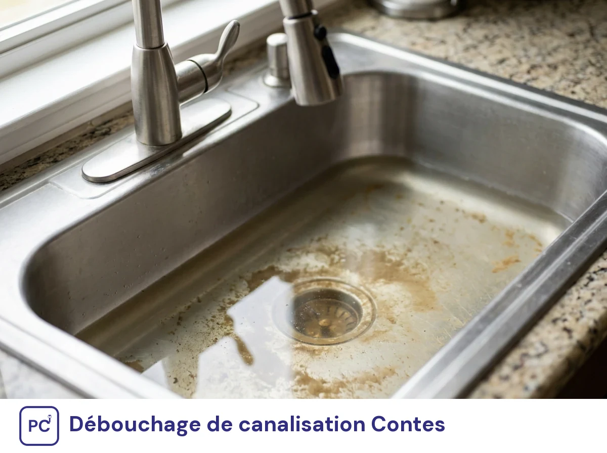 Débouchage de canalisation à Contes