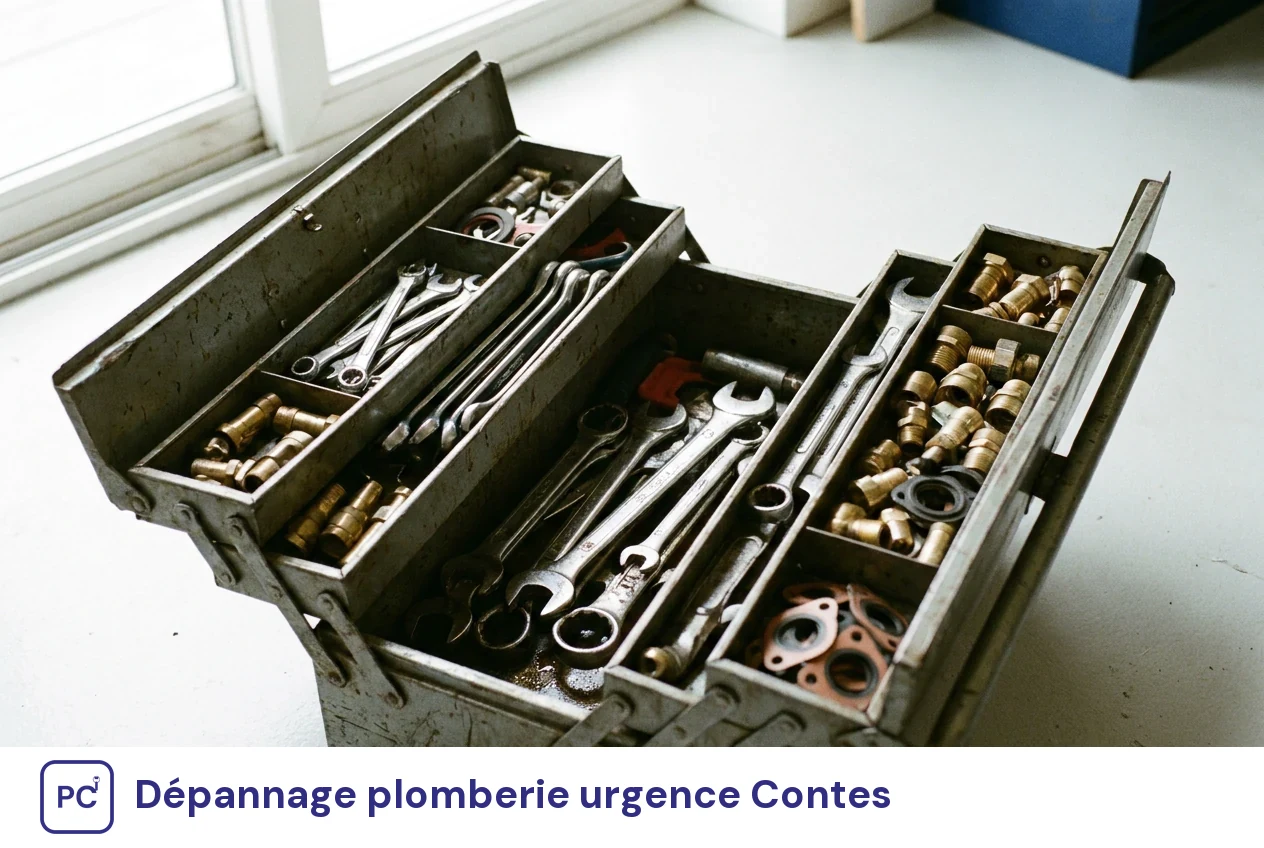 Dépannage plomberie urgence à Contes