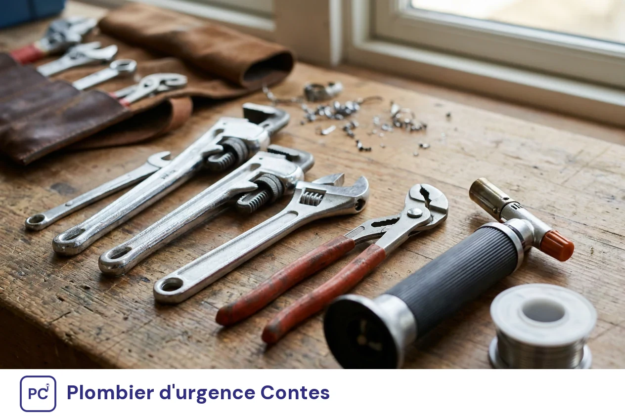 Plombier d'urgence à Contes