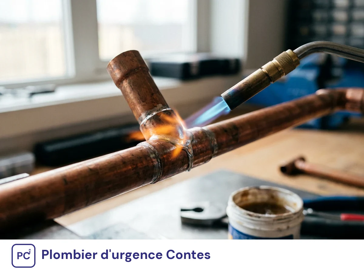 Plombier d'urgence à Contes