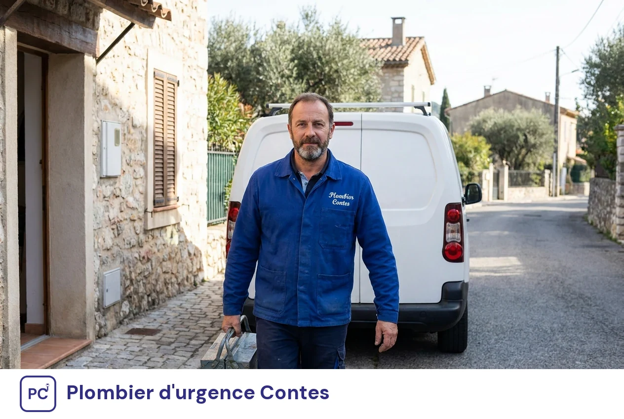 Plombier d'urgence à Contes